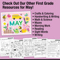 Load image into Gallery viewer, Printable May A Bouquet For Mom Writing Craftivity
