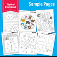 Load image into Gallery viewer, Printable Preschool April Homeschool Curriculum Bundle
