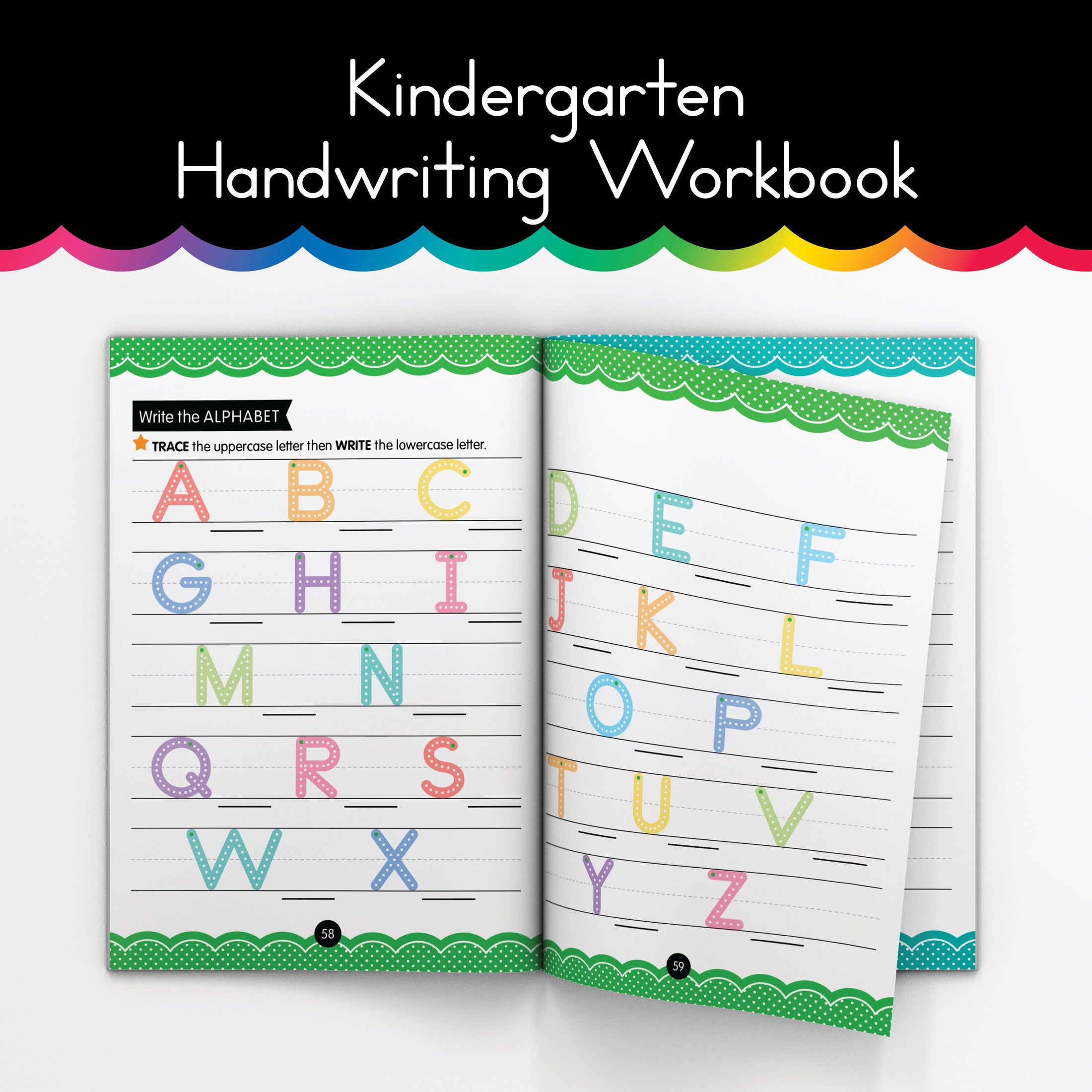 Kindergarten Handwriting Workbook