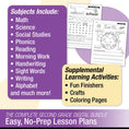 Load image into Gallery viewer, Printable Second Grade April Homeschool Curriculum Bundle
