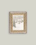 Load image into Gallery viewer, Winter Landscape Framed Antique Art
