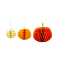 Load image into Gallery viewer, Honeycomb Pumpkins Set
