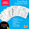Load image into Gallery viewer, Printable Preschool October Week 4 Resources
