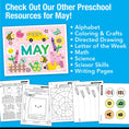 Load image into Gallery viewer, Printable Preschool May Daily Pre-Writing Tracing
