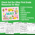 Load image into Gallery viewer, Printable First Grade May Writing Bundle
