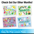 Load image into Gallery viewer, Printable Preschool May Homeschool Curriculum Bundle
