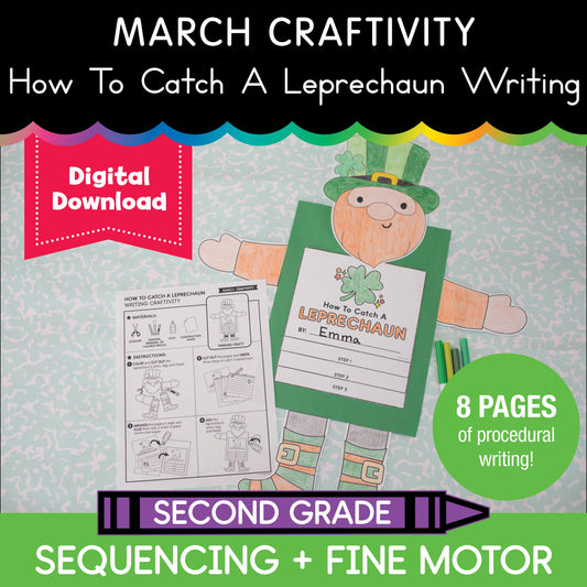 Printable March How To Catch A Leprechaun Craftivity