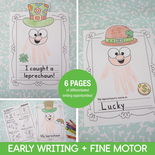 Printable March My Leprechaun Craftivity