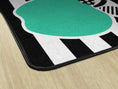 Load image into Gallery viewer, Black White and Stylish Brights Classroom Rug by Schoolgirl Style
