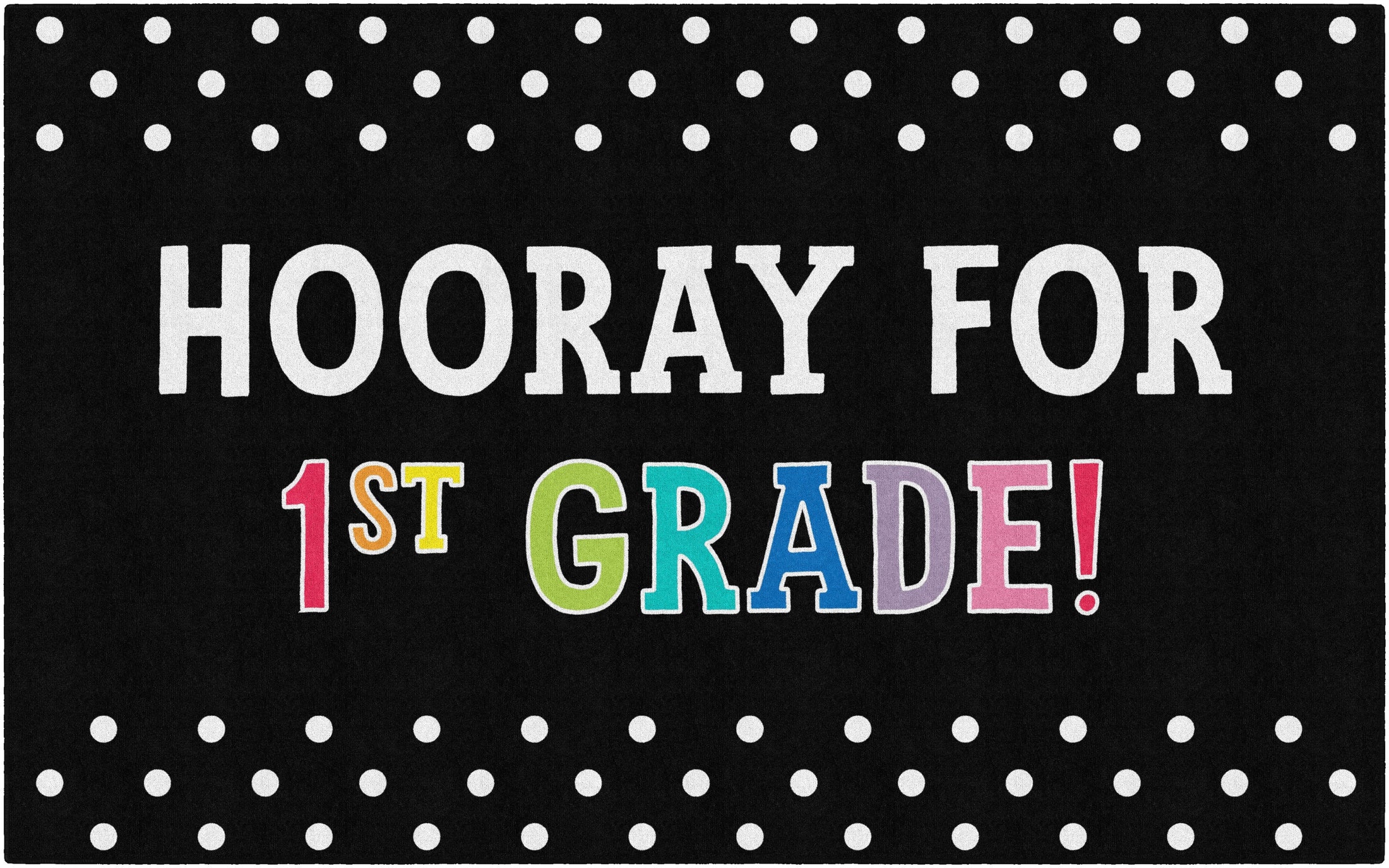Hooray For School Classroom Rug by Schoolgirl Style