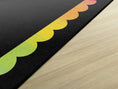 Load image into Gallery viewer, Rainbow Ombre Scallop Classroom Rug by Schoolgirl Style
