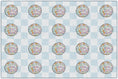 Load image into Gallery viewer, Disco Balls on Blue Checkerboard Sit Spots Classroom Rug by Schoolgirl Style
