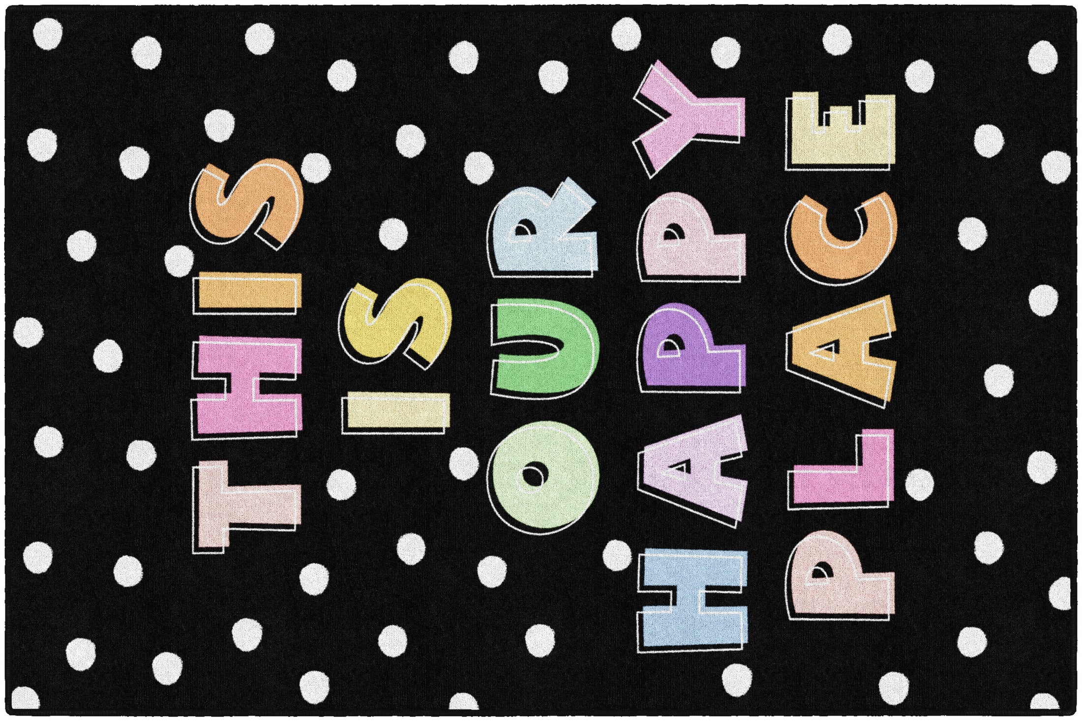 This is Our Happy Place | Classroom Rugs