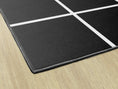 Load image into Gallery viewer, Black and White Grid Classroom Rug by Schoolgirl Style
