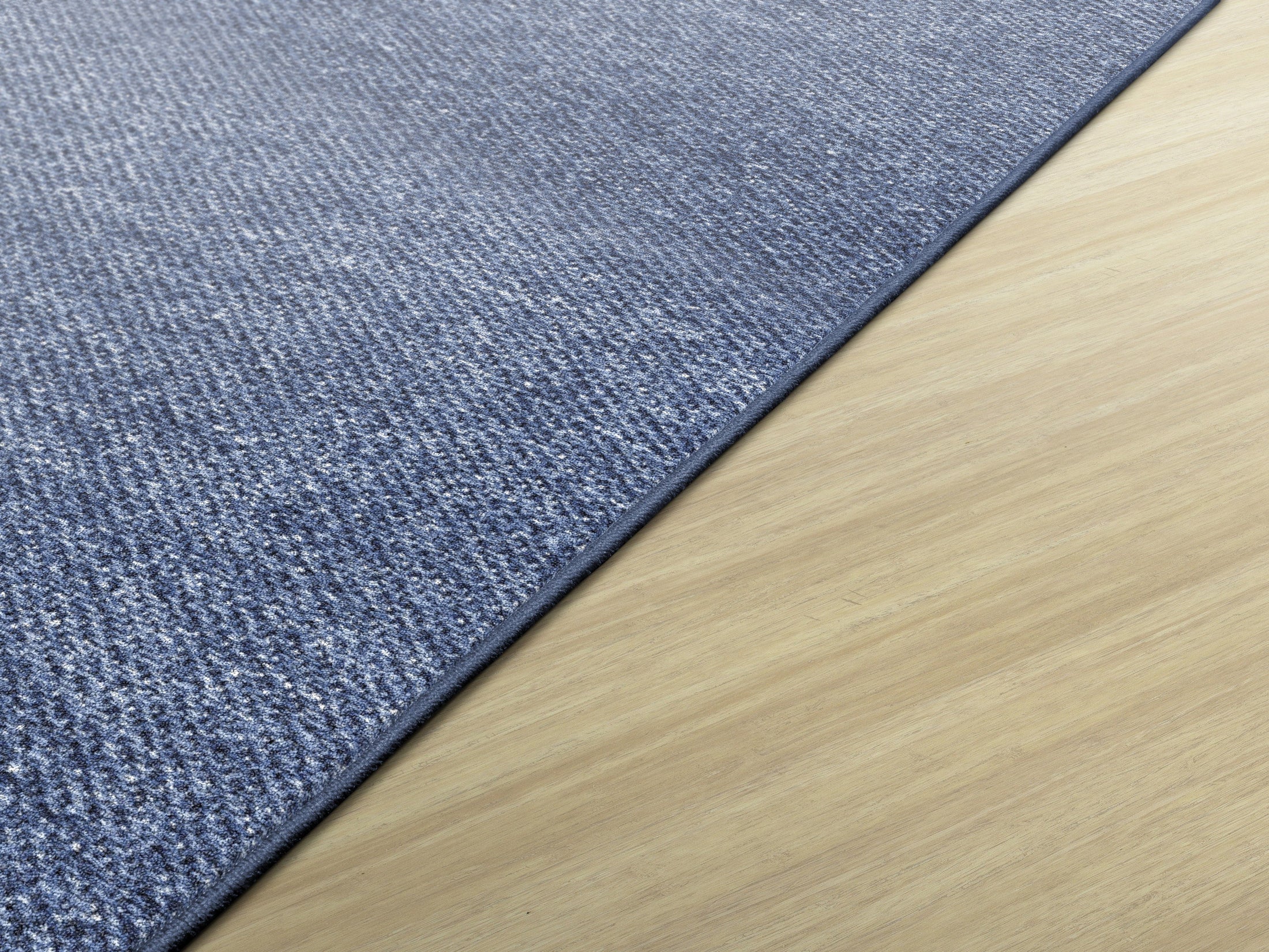 Denim Scallop Classroom Rug by Schoolgirl Style