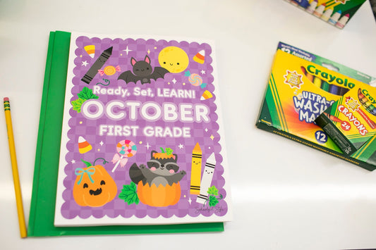 Ultimate First Grade October Homeschool Curriculum Unit Bundle
