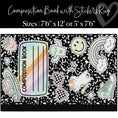 Load image into Gallery viewer, Composition Book with Stickers | Classroom Rugs
