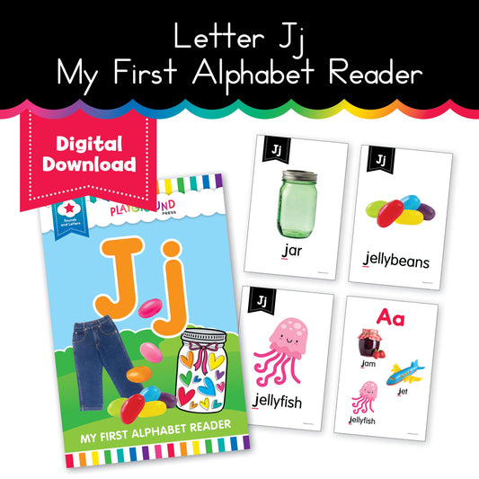 My first alphabet reader letter Jj