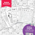 Load image into Gallery viewer, Printable Second Grade December Homeschool Curriculum Bundle
