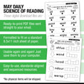 Load image into Gallery viewer, Printable First Grade May Daily Science of Reading

