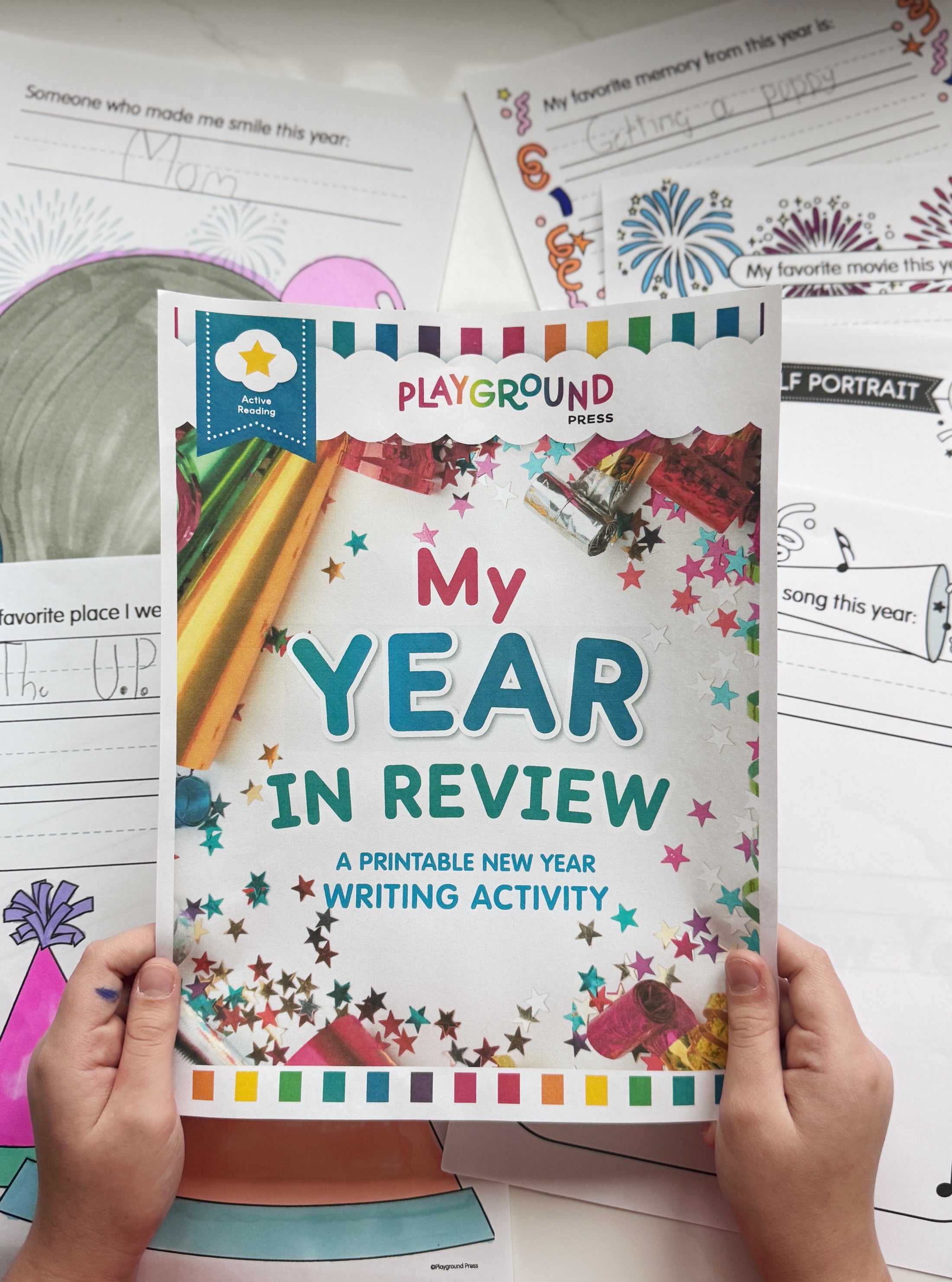 January Printable Activity | My Year In Review