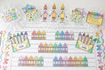 Load image into Gallery viewer, Second Grade September Crayon Box Craftivity Bulletin Board Set
