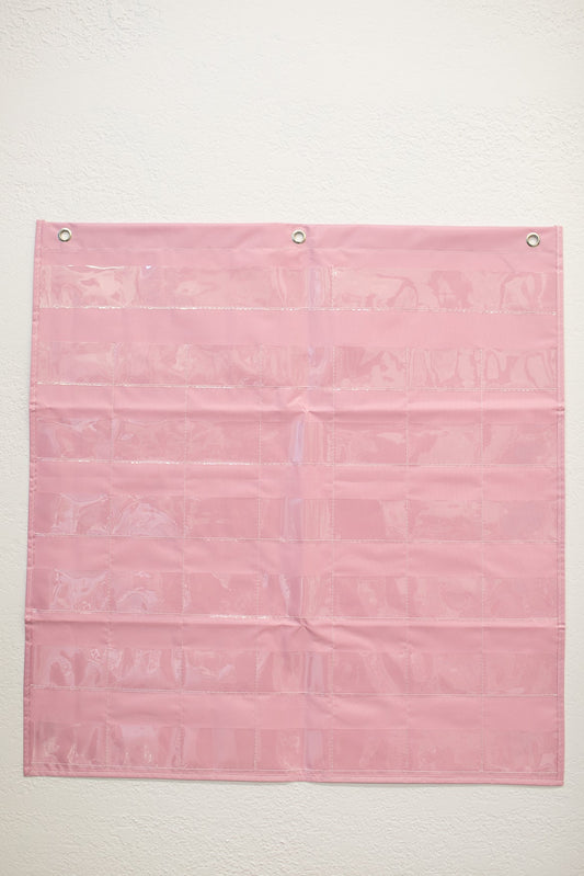 Pink Calendar Pocket Chart