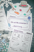 Load image into Gallery viewer, Printable January Science Worksheets, Writing Pages, and Craftivities
