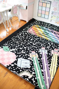 Load image into Gallery viewer, Composition Book with Apple Classroom Rug
