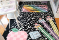 Load image into Gallery viewer, Composition Book with Apple Classroom Rug
