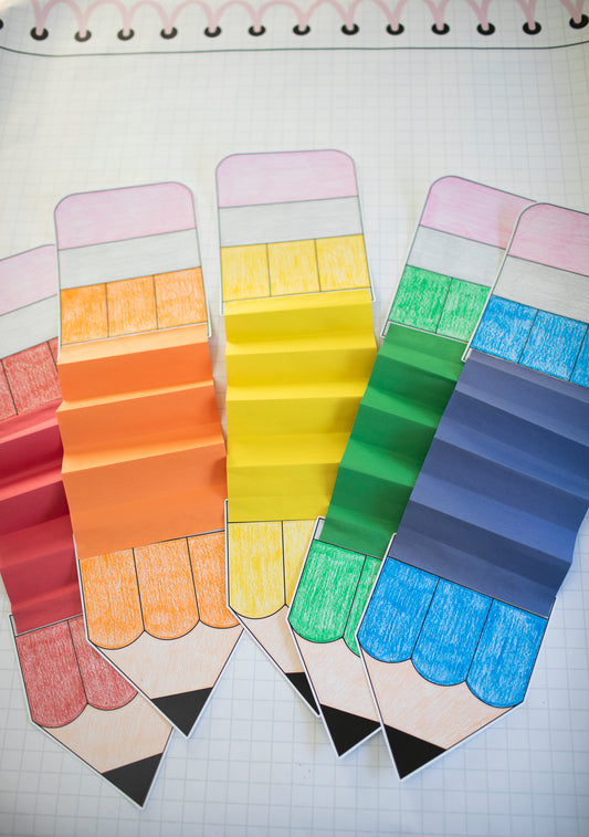 September Bendy Pencil Craft