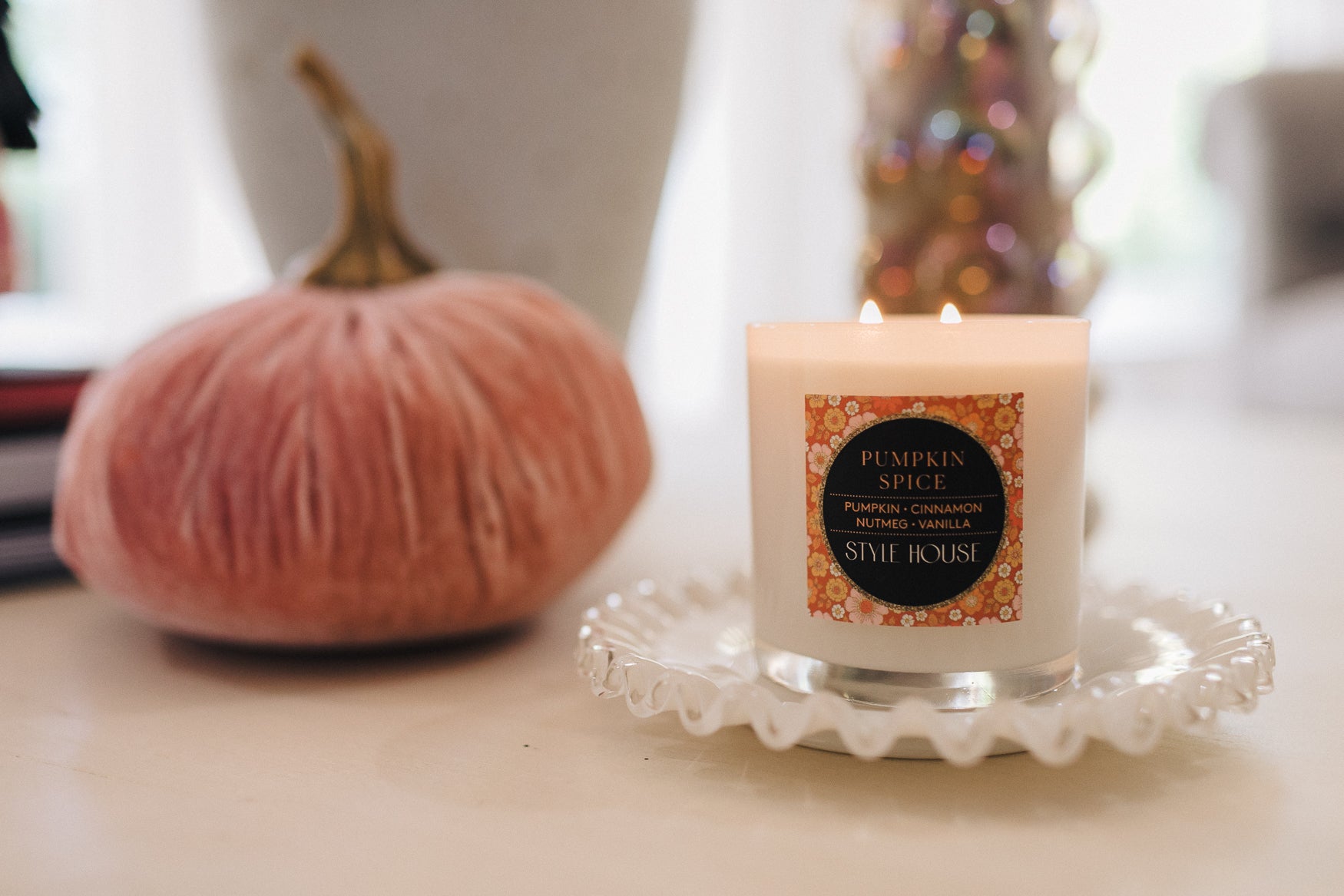 Pumpkin Spice Candle | Home Decor