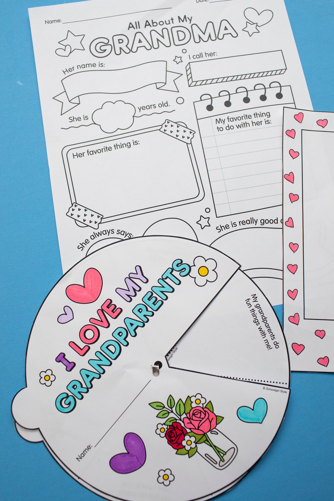 Grandparents' Day & Special Person's Day Crafts & Craftivities