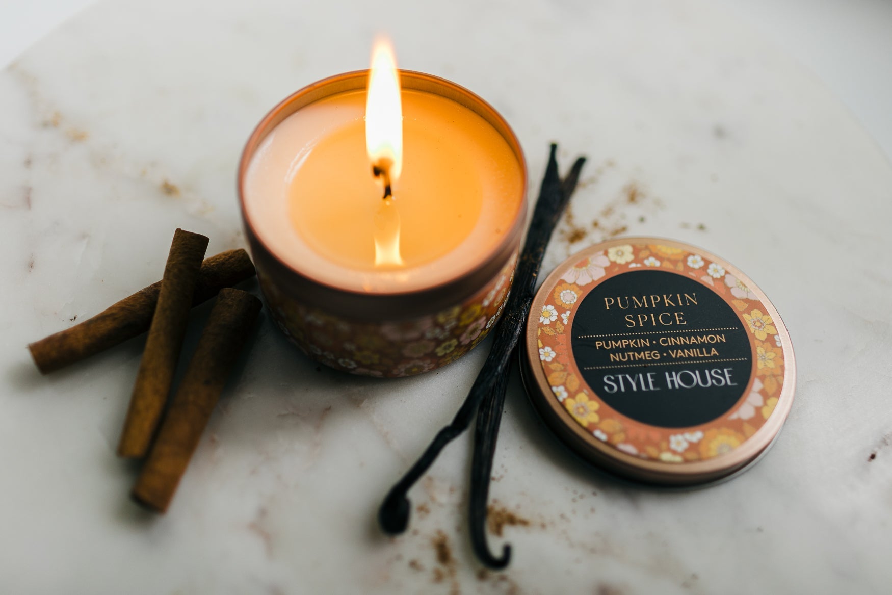 Pumpkin Spice Candle | Home Decor