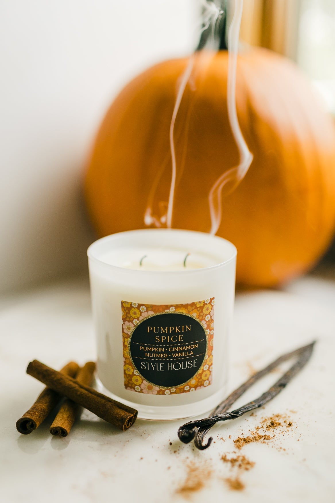 Pumpkin Spice Candle | Home Decor