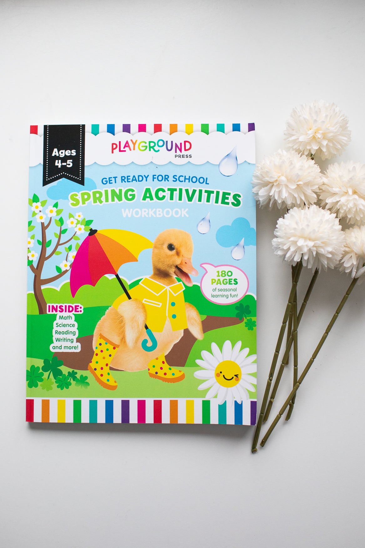 Spring Activities Kindergarten Workbook