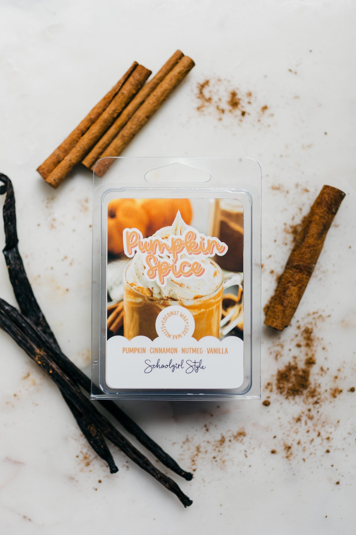 Pumpkin Spice Wax Melts |  Pumpkin, Cinnamon, Nutmeg, and Vanilla 