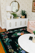 Load image into Gallery viewer, Vintage Floral Classroom Rug by Schoolgirl Style
