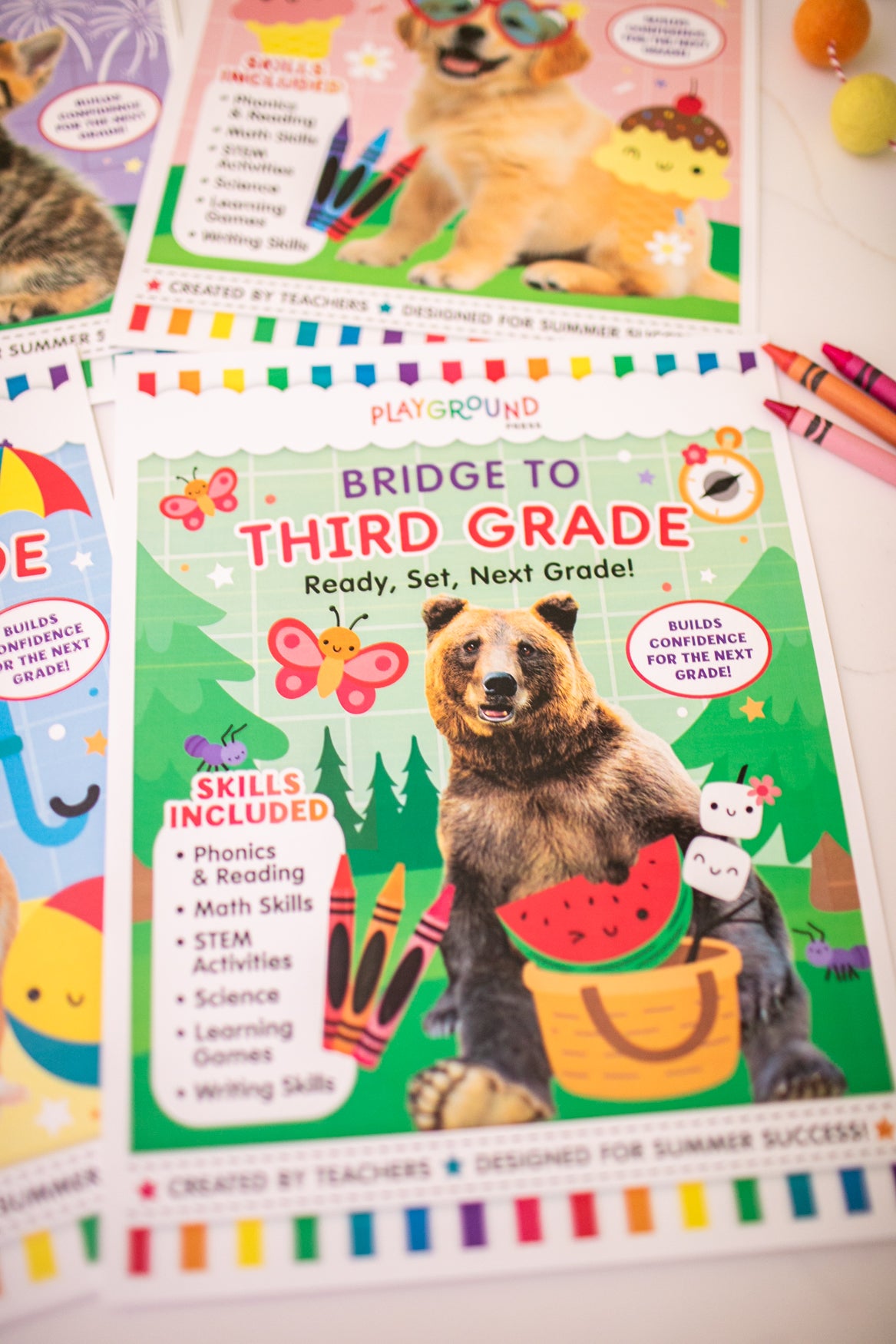 Ultimate Bridge To Third Grade Pre-Printed And Digital Summer Workbook