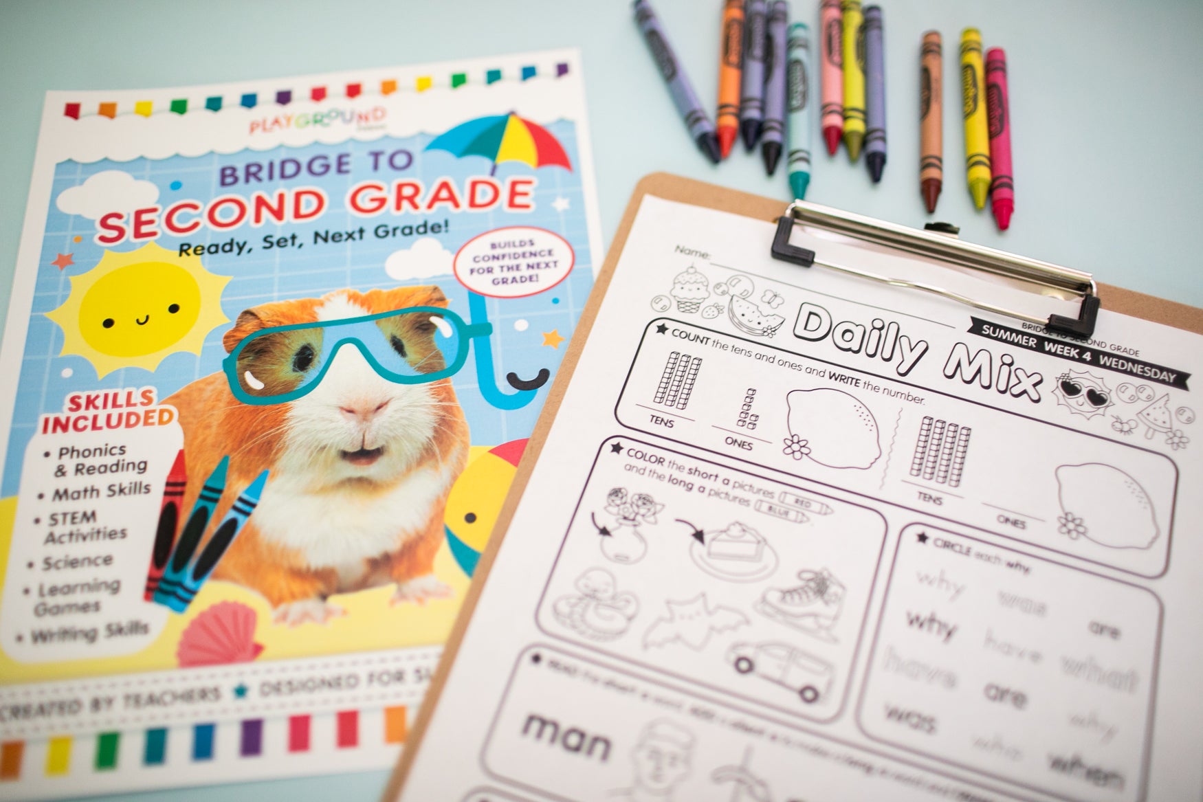 Ultimate Bridge To Second Grade Pre-Printed And Digital Summer Workbook