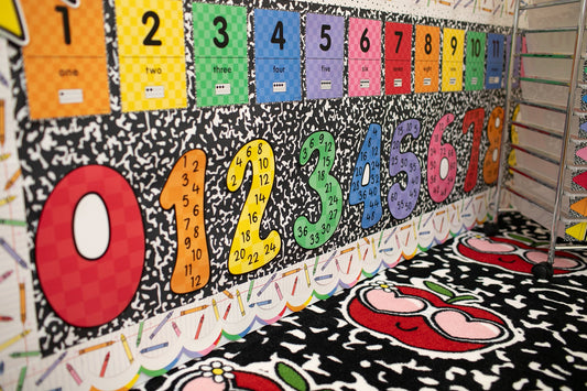 Printable Bright Rainbow Skip Counting Posters | School Days