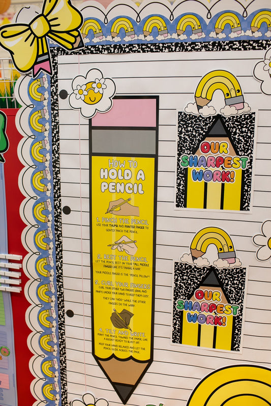 Passing Notes – Loose-Leaf Notebook Bulletin Board Paper | Schoolgirl Style x Fadeless®