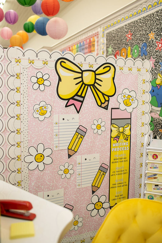 The Writing Process Pencil Statement Piece | School Days