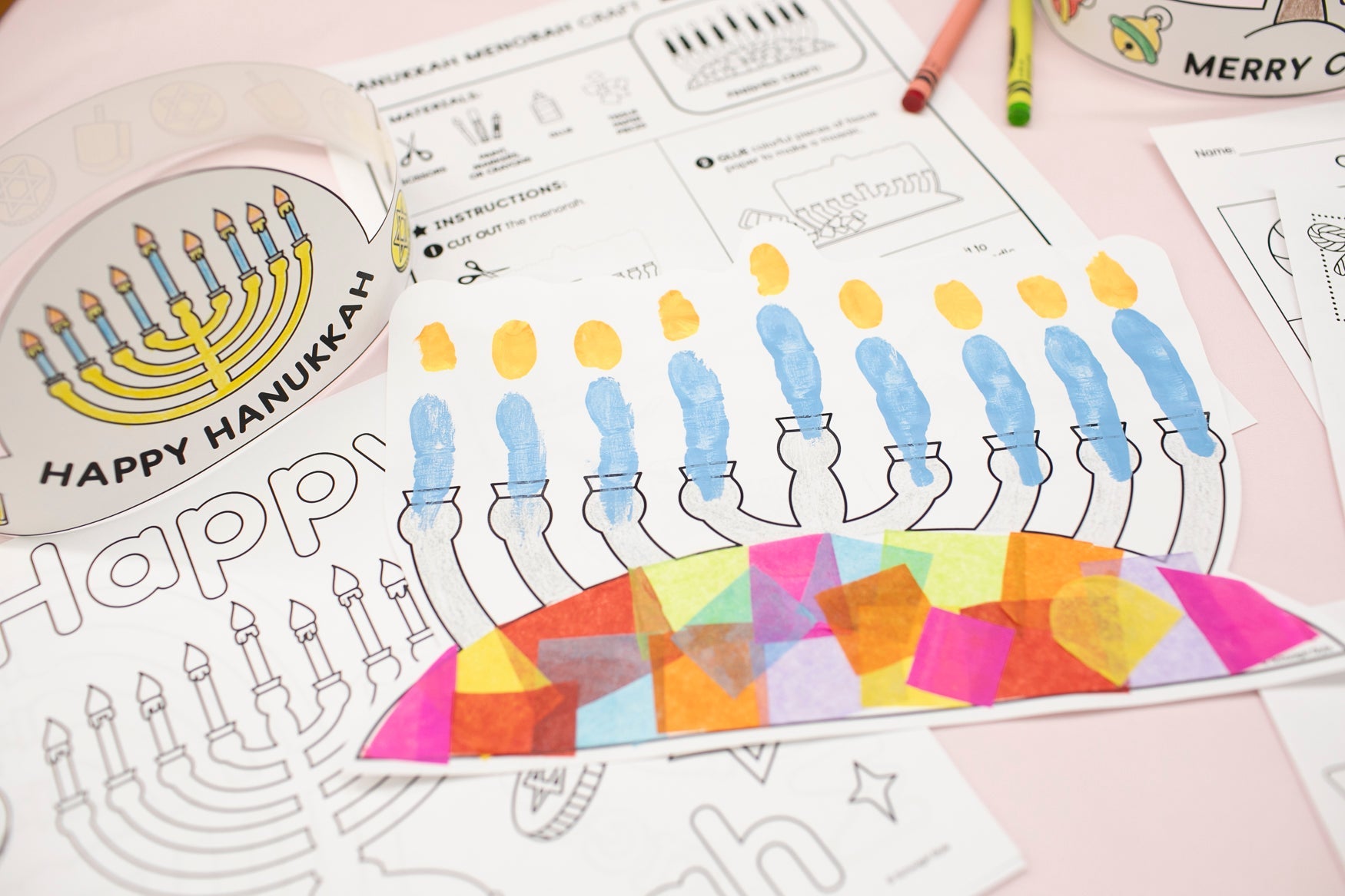 Printable December Holidays Around the World Party Pack