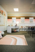 Load image into Gallery viewer, Neutral Boho Rainbow Classroom Rug by Schoolgirl Style

