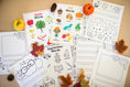 Load image into Gallery viewer, fall word posters and writing worksheets
