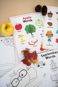 Load image into Gallery viewer, fall word posters and writing worksheets
