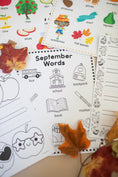 Load image into Gallery viewer, fall word posters and writing worksheets
