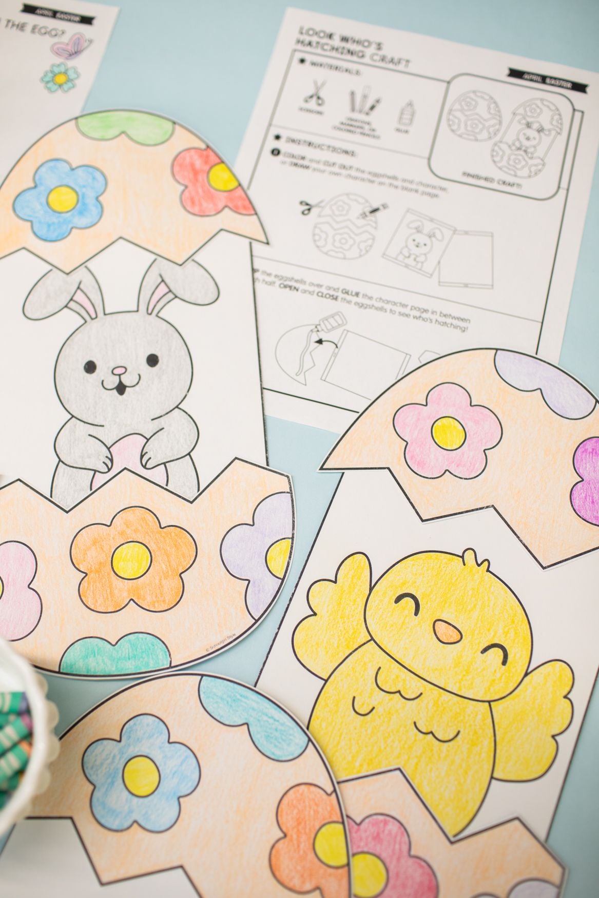 Printable April Easter Activities Pack