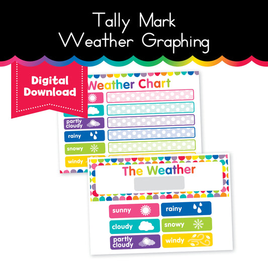 Tally Mark Weather Graphing